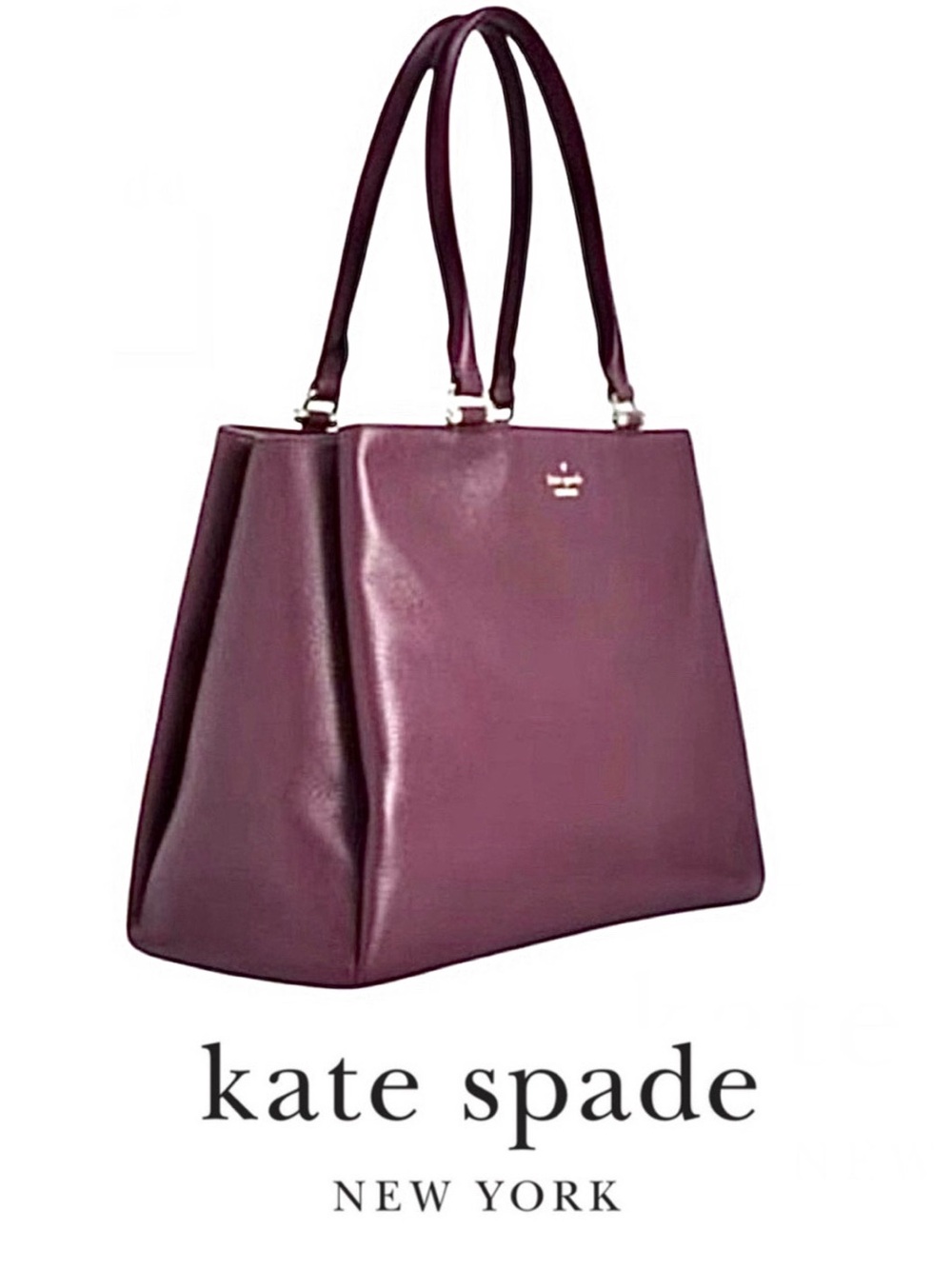 Kate Spade Lombard Street Large Neve Leather Tote